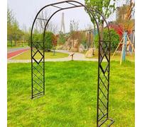 Arco da giardino Arco Di Nuzze Arco per interni esterni Arco per piante rampicanti 140x230cm 180x230cm 350x230cm per feste di nozze Cortile esterno per giardino (colore: Marrone, Dimensioni
