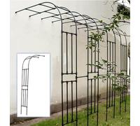 Arco da Giardino, Arco di Rose, Traliccio A Colonna di Rose, Mezzo Arco, Ausilio per L'arrampicata, Struttura per Rose, Struttura per Arrampicata, Ausilio per Rose, Tral, 240x240cm(94.5x94.5in)