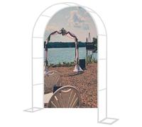 Arco da giardino, arco nuziale, pergolato a traliccio, pergolato da esterno per piante rampicanti, supporto per interni ed esterni, decorazione per cortile, design del paesaggio, accessorio per patio