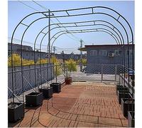 Arco da giardino extra largo da 300/350 cm, nero, per rose, piante rampicanti, decorazione per matrimoni, vite d'uva, grande pergolato alto da giardino, larghezza 120 cm x altezza 220 cm