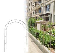 Arco da giardino in acciaio inossidabile, traliccio resistente per piante rampicanti, decorazioni per matrimoni e vacanze, per prato e cortile