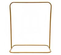 Arco da giardino in metallo for piante rampicanti, arco da matrimonio for esterni, decorazione for feste di nozze, altezza 1,5 m(Glod,0.8 * 1.8m)