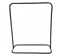 Arco da giardino in metallo for piante rampicanti, arco da matrimonio for esterni, decorazione for feste di nozze, altezza 1,5 m(Black,0.8 * 1.5m)