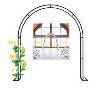 Arco da giardino in metallo per matrimonio, piante rampicanti, robusta struttura esterna, misure disponibili: 120-350 cm, perfetto per la decorazione del giardino, larghezza 160 x altezza 220 cm