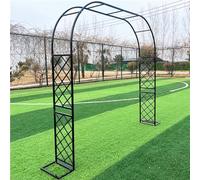 Arco da giardino in metallo per piante rampicanti, pergolato da esterno, per matrimoni e decorazioni, elegante struttura da giardino per interni ed esterni