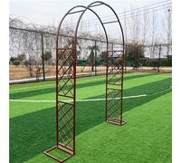 Arco da giardino in metallo per piante rampicanti, pergolato da esterno, per matrimoni e decorazioni, elegante struttura da giardino per interni ed esterni