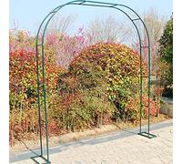 Arco da giardino in metallo per piante rampicanti, resistente alle intemperie, traliccio per rose, decorazione autoportante per matrimoni, diametro del tubo 19 mm, decorazione per giardino esterno
