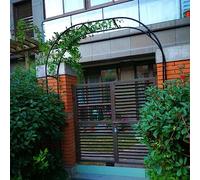 Arco da giardino in metallo resistente per piante rampicanti, pergolato per rose e grande supporto per arco nuziale, perfetto per decorazioni ed eventi all'aperto