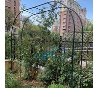 Arco da giardino in metallo resistente, traliccio per rose resistente alle intemperie per piante rampicanti, perfetto per sentieri, patii, giardini, matrimoni ed eventi all'aperto - Migliora la