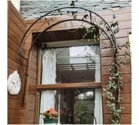 Arco da Giardino per Piante rampicanti,Arco per Rose in Metallo,Arco Giardino Montaggio A Parete,Outdoor Metal Garden Arch Heavy Duty Rose Arbor Climbing Plants Support ArchwayperFinestraPorteIngressi