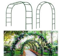 Arco da giardino per piante rampicanti Decorazione per matrimoni all'aperto Robusto pergolato di rose per sentieri e celebrazioni Elegante arco d'ingresso gazebo (colore: G)