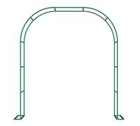 Arco da giardino per piante rampicanti, pergola decorativa resistente alle intemperie per rose, clematidi e viti, ideale come supporto per arco nuziale