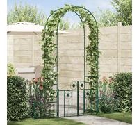 vidaXL Arco da Giardino Tinta Unita Verde 203 x 50 x 218 cm, Giardino e terrazza, vasi rettangolari per Ambienti Moderni, Materiali Resistenti per Tutte Le Condizioni atmosferiche, Facile manutenzion