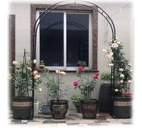 Arco da matrimonio for pergolato da giardino for varie piante rampicanti, 140 cm di larghezza x 230 cm di altezza, ideale for uso interno ed esterno, migliora l'arredamento del tuo giardino.(180x220cm