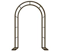 Arco da sposa con traliccio per rose, resistente alle intemperie, 300 x 250 cm, supporto decorativo per piante rampicanti, base decorativa per esterni, per eventi