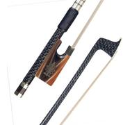 Arco da violino professionale Arco Per Violino 4/4 Arco In Fibra Di Carbonio Filo D'argento Intrecciato Arco In Fibra Di Carbonio Con Arco In Corno Buon Equilibrio Violinista