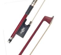 Arco da violino professionale Arco Per Violino 4/4 Barra Tonda Coda In Ebano Conchiglia Colorata Scivolo Crine Buon Equilibrio