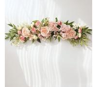 Arco Di Fiori Artificiali Per Matrimonio, Rose In Seta, Rose Decorative Floreali, Per Composizioni Floreali, Archi Per Matrimoni, Tende Velate, Porte, Per Decorazioni Casa Anniversario Della Festa