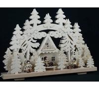 Arco Di Luce Con Venditore Di Archi E Pittrice Dimensioni 50x35cm NUOVO