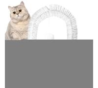Arco di toelettatura per gatti, massaggiatore autopulente per gatti, spazzola per rimozione dei peli con palla interattiva, accessori per animali domestici interni