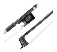 Arco di violino 4/4 A Griglia In Fibra Di Carbonio Violino Violino/violino Arco Bianco Mongolia Horsehair Ebony Frog
