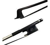 Arco di violino 5 Pezzi Di Peli Neri Peli 4/4 In Fibra Di Carbonio Prua In Carbonio Nera 4/4 Violina