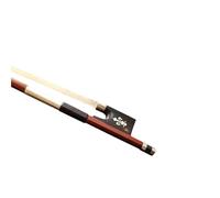 Arco di violino Accessori Per Strumenti Musicali In Crine Di Cavallo Bastoncini Rotondi Ebano Con Intarsio A Forma Rana Legno Brasiliano(Type 2 1/2)