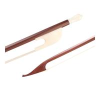 arco di violino Arco Da Violino In Legno Brasiliano 4/4 Arco Bianco Rana Elegante Classico Stile Barocco Asta Tonda Manico Dritto Crine Di Cavallo Bianco