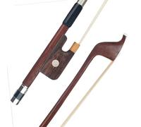 arco di violino Arco Per Contrabbasso Stile Francese Arco Per Contrabbasso Brazilwood Arco Per Bastone Rotondo Uso Per Principianti 1/8 1/4 1/2 3/4 4/4 Dimensioni(1/4)