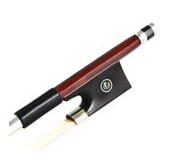 Arco di violino Arco per violino 4/4 3/4 1/2 1/4 Bastoncini in palissandro brasiliano ben realizzati Arco in ebano Crine naturale tono dolce Accessori per parti di violino(1/4)