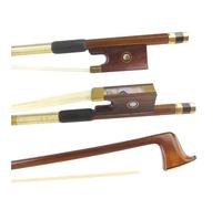 Arco di violino Arco Per Violino In Legno Brasiliano Montato Lega Con Rana Legno Di Serpente Risposta Rapida Misura 4/4