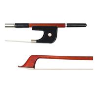Arco di violino Arco Pernnambuco Fatto A Mano Per 4/4 Dimensioni A Doppio Bass Arco Ebano Peli Di Cavallo Bianco Naturale
