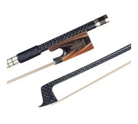 arco di violino Filo D'argento In Fibra Di Carbonio Per Arco Da Violino 4/4 Intrecciato Con Risposta Rapida Della Rana Cornuta