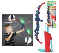 Arco e Frecce Giocattolo per bambini con luci Tiro con l'arco gioco con fodero