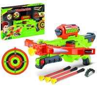 Arco Frecce Balestra con Bersaglio Mirino Puntatore Giocattolo Bambini Ragazzi