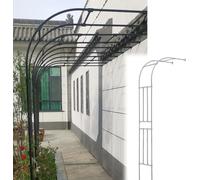 Arco Giardino per Glicine Semiarco Arco per Rose Piante Rampicanti Traliccio per Rose Resistente alle Intemperie,N