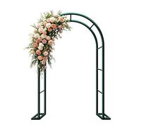 Arco Giardino Supporto in Ferro per Rampicanti per Piante E Decorazioni Esterni E Interni, Traliccio Pergolati Pergolato per Matrimonio, Resistente alle Intemperie(Green,W280 x H250cm)