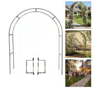 Arco Giardino Supporto Per Rampicanti Per Piante E Decorazioni Esterni E Interni, Traliccio Pergolati Pergolato Per Matrimonio, Resistente Alle Intemperie(2.8 * 2.4m(9.2 * 7.9ft))