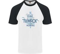 Arco I Love A Good Thwack In The Morning Maglietta Baseball Uomo S/S