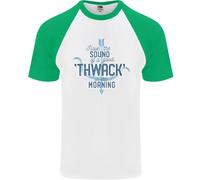 Arco I Love A Good Thwack In The Morning Maglietta Baseball Uomo S/S