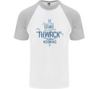 Arco I Love A Good Thwack In The Morning Maglietta Baseball Uomo S/S