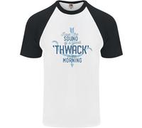 Arco I Love A Good Thwack In The Morning Maglietta Baseball Uomo S/S