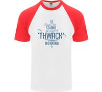 Arco I Love A Good Thwack In The Morning Maglietta Baseball Uomo S/S