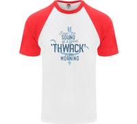 Arco I Love A Good Thwack In The Morning Maglietta Baseball Uomo S/S