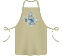Arco i Love una Buona Thwack IN Mattina Cotone Grembiule 100% Organico