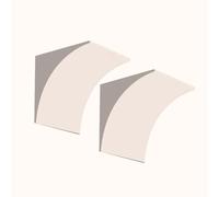 Arco in Gesso Pre-curvo Kit arco semicircolare in schiuma personalizzabile, decorazione leggera senza cuciture, finitura universale per porte(28x28x28cm/11x11x11")
