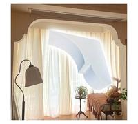 Arco in Gesso Pre-curvo Kit di supporto per arco universale verniciabile, cartongesso precurvato per porte interne, design con faccina sorridente per corridoi(Thick 33cm(13"),45x40.5cm(17.7x15.9"))