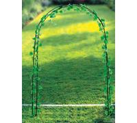 ARCO IN METALLO PER FIORI RAMPICANTI DECORATIVO ARCHETTO TETTOIA 137X38X200/240