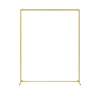 Arco nuziale Arco for matrimonio in oro, supporto for fondale quadrato in metallo, for arco for palloncini, for cerimonia, festa di compleanno, addio al nubilato, decorazione(4.9FT X 6.6FT)