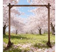 Arco Nuziale da Esterno for Cerimonia,Arco da Giardino,Pergolati da Giardino in Legno,per Cerimonia Nuziale,Festa,proposta di Matrimonio,Spiaggia e Decorazione della Foresta